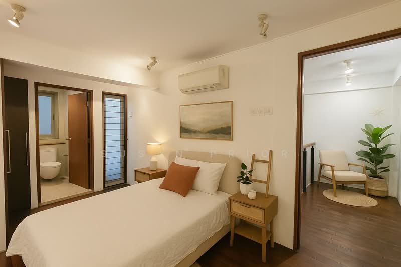 Emerald Hill 4+3 Ensuite+2 Living+ Maids, Emerald Hill Road Conservation House, 4 Bedrooms, 4,077 sqft, Conservation House For Rent, by Susan Prior, 500175324 - Bedroom - PropertyGuru.com.sg