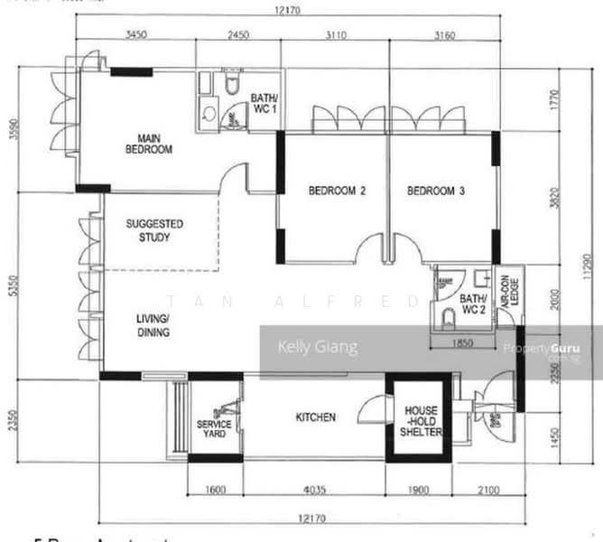 416B Fernvale Link, 416B Fernvale Link, 3 Bedrooms, 1,205 sqft, HDB Flat For Sale, by Tan Alfred, 500175338 - PropertyGuru.com.sg