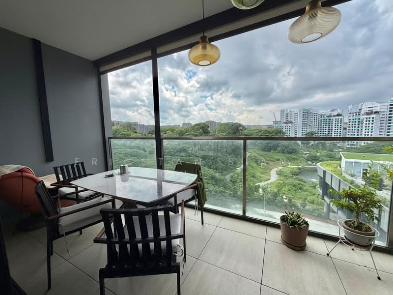 The Woodleigh Residences, 33 Bidadari Park Drive, 4 Bedrooms, 1,270 sqft, Apartment For Sale, by Eric Tan Siang Quee, 500175346 - Balcony - PropertyGuru.com.sg
