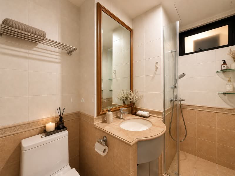 Seasons View, 7 Pemimpin Drive, 3 Bedrooms, 1,141 sqft, Condominium For Sale, by Laura Lee, 500175355 - Bathroom - PropertyGuru.com.sg