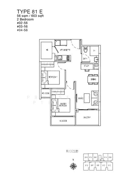 Parc Rosewood, 81 Rosewood Drive, 2 Bedrooms, 603 sqft, Condominium For Sale, by Gina Tow, 500175361 - PropertyGuru.com.sg