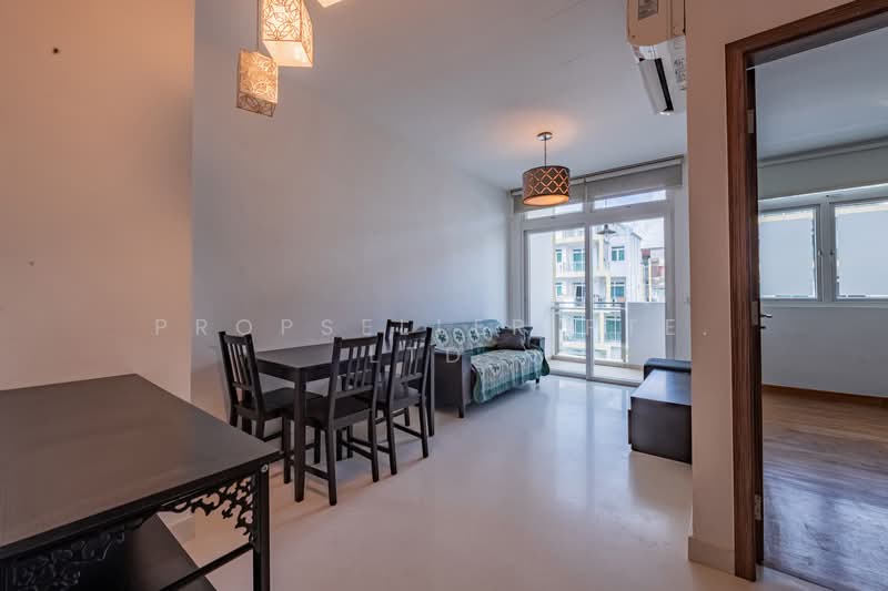 Parc Rosewood, 81 Rosewood Drive, 2 Bedrooms, 603 sqft, Condominium For Sale, by Gina Tow, 500175361 - Living Room - PropertyGuru.com.sg