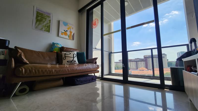 Botanique at Bartley, 231 Upper Paya Lebar Road, 1 Bedroom, 495 sqft, Condominium For Rent, by Benson Wang, 500175365 - Living Room - PropertyGuru.com.sg