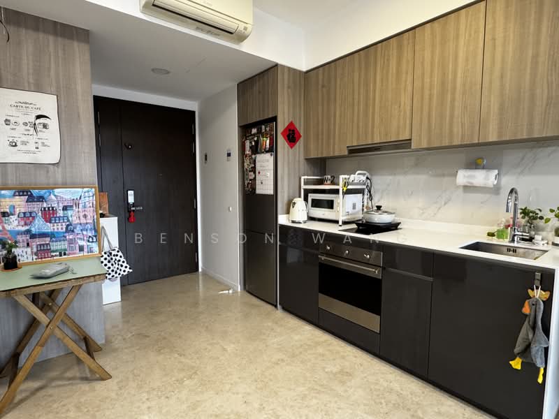 Botanique at Bartley, 231 Upper Paya Lebar Road, 1 Bedroom, 495 sqft, Condominium For Rent, by Benson Wang, 500175365 - Kitchen - PropertyGuru.com.sg