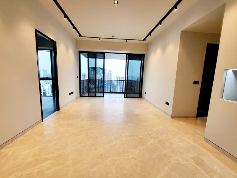 3 Cuscaden, 3 Cuscaden Walk, 3 Bedrooms, 1,281 sqft, Condominium For Rent, by Evelyn Fang, 500175367 - Living Room - PropertyGuru.com.sg