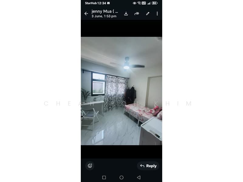 692 Choa Chu Kang Crescent, 692 Choa Chu Kang Crescent, Room Rental, 90 sqft, HDB Flat For Rent, by Cheah Poh Khim, 500175376 - Bedroom - PropertyGuru.com.sg
