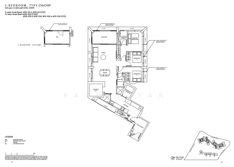 The Reserve Residences, 9 Jalan Anak Bukit, 3 Bedrooms, 1,324 sqft, Condominium For Sale, by Rayden Tan, 500175410 - PropertyGuru.com.sg