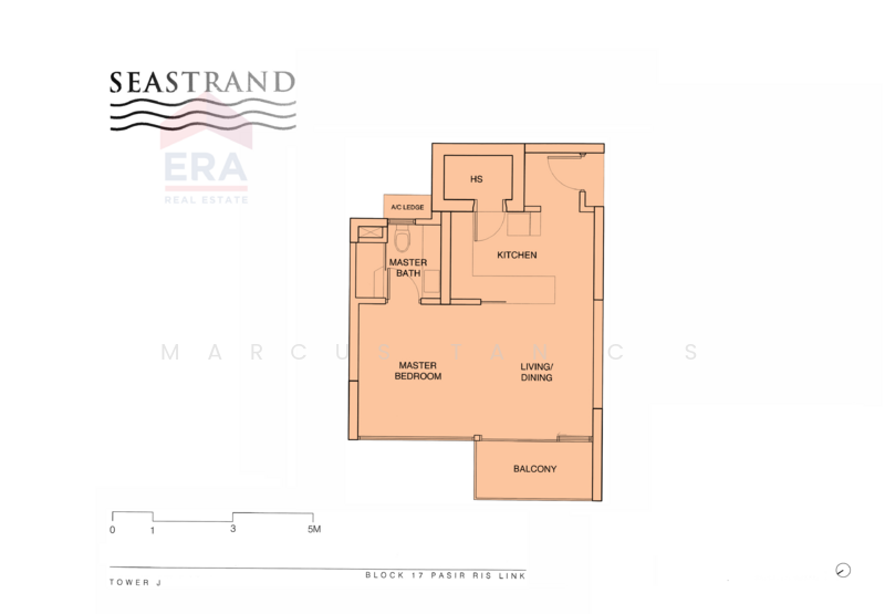 Seastrand, 17 Pasir Ris Link, 1 Bedroom, 581 sqft, Condominium For Sale, by Marcus Tan C S, 500175438 - PropertyGuru.com.sg