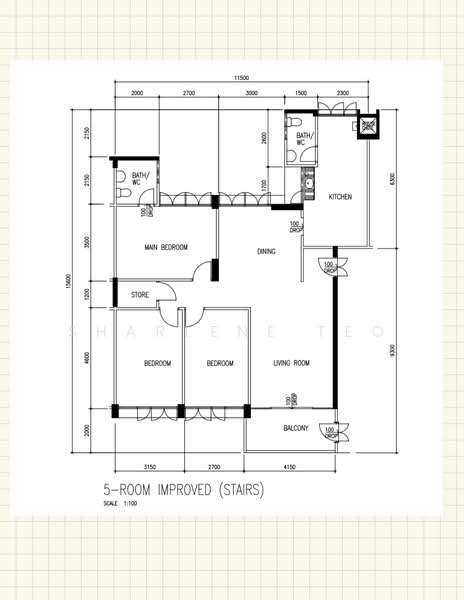 171 Ang Mo Kio Avenue 4, 171 Ang Mo Kio Avenue 4, 3 Bedrooms, 1,367 sqft, HDB Flat For Sale, by Sharlene Teo, 500175442 - PropertyGuru.com.sg