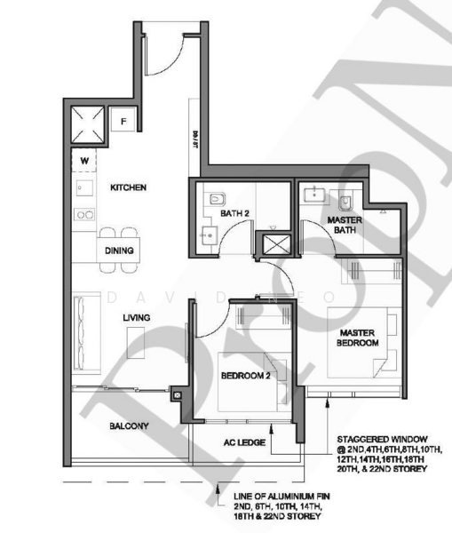 Parc Clematis, 8F Jalan Lempeng, 2 Bedrooms, 721 sqft, Condominium For Sale, by David Neo, 500175449 - PropertyGuru.com.sg