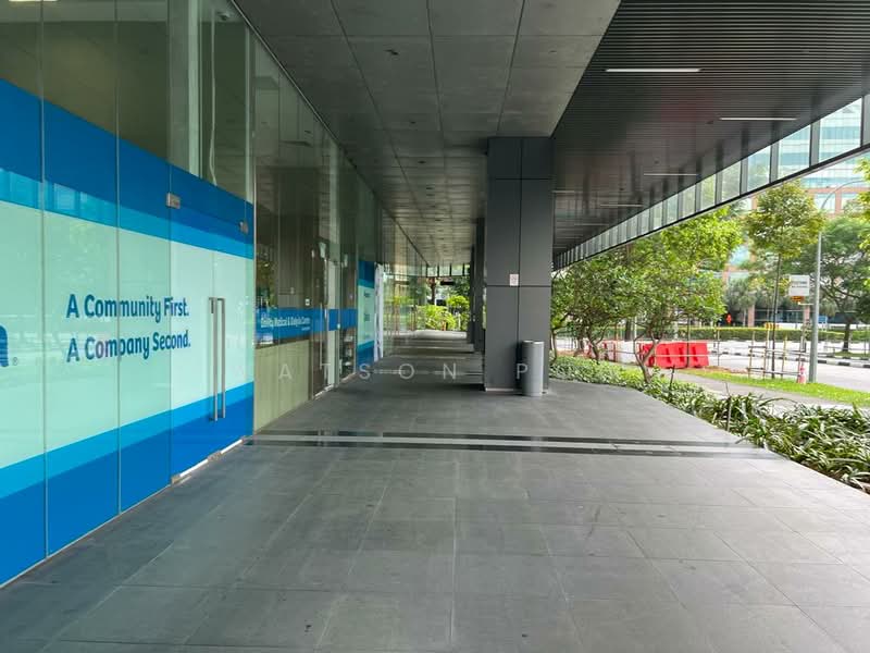 Vision Exchange, 2 Venture Drive, 764 sqft, Office For Sale, by Watson Poh, 500175450 - Exterior - CommercialGuru.com.sg