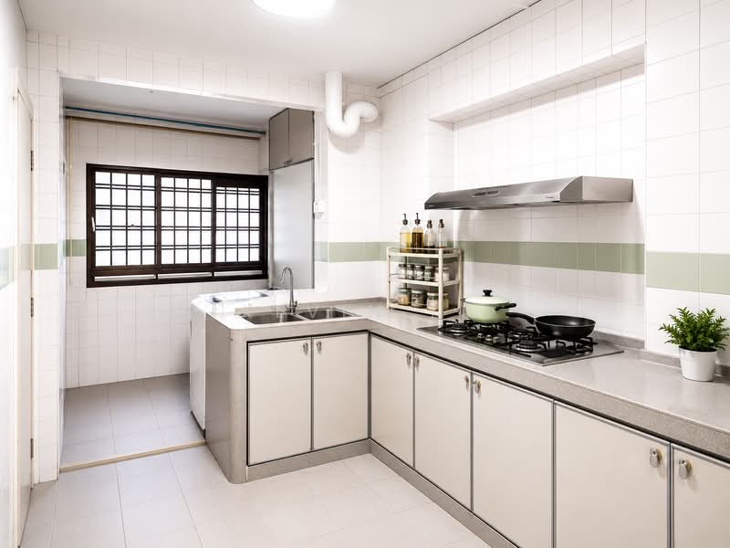 880 Woodlands Street 82, 880 Woodlands Street 82, 3 Bedrooms, 1,130 sqft, HDB Flat For Sale, by Kevin Li, 500175452 - Kitchen - PropertyGuru.com.sg