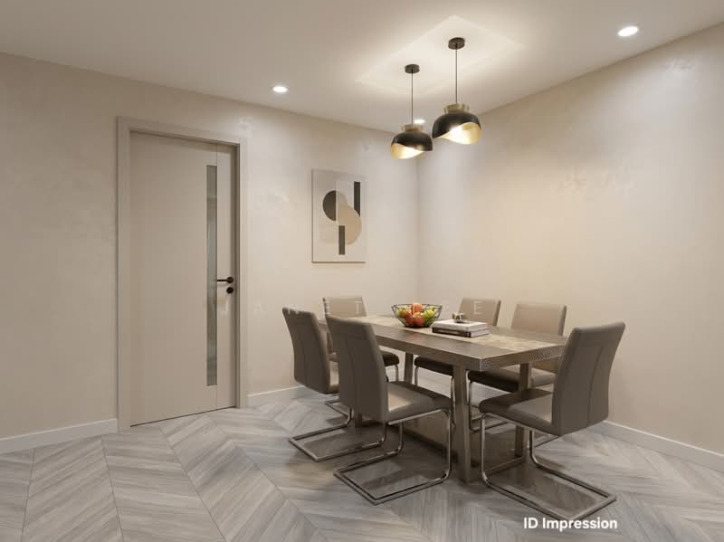 157D Rivervale Crescent, 157D Rivervale Crescent, 3 Bedrooms, 1,206 sqft, HDB Flat For Sale, by Janet Lee, 500175461 - Dining Room - PropertyGuru.com.sg