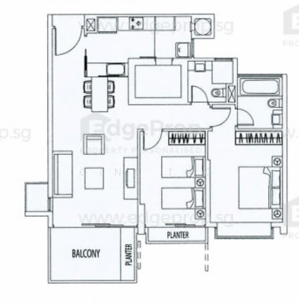 Rivergate, 93 Robertson Quay, 2 Bedrooms, 1,055 sqft, Condominium For Sale, by Gina Tng, 500175467 - PropertyGuru.com.sg