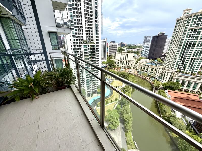 Rivergate, 93 Robertson Quay, 2 Bedrooms, 1,055 sqft, Condominium For Sale, by Gina Tng, 500175467 - Balcony - PropertyGuru.com.sg