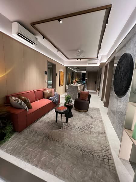 River Modern, River Galley Green, 2 Bedrooms, 646 sqft, Condominium For Sale, by Watson Poh, 500175513 - Living Room - PropertyGuru.com.sg