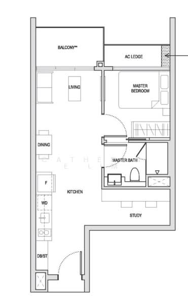 Affinity At Serangoon, , 2 Bedrooms, 538 sqft, Condominium For Rent, by Catherine Lim, 500175517 - PropertyGuru.com.sg
