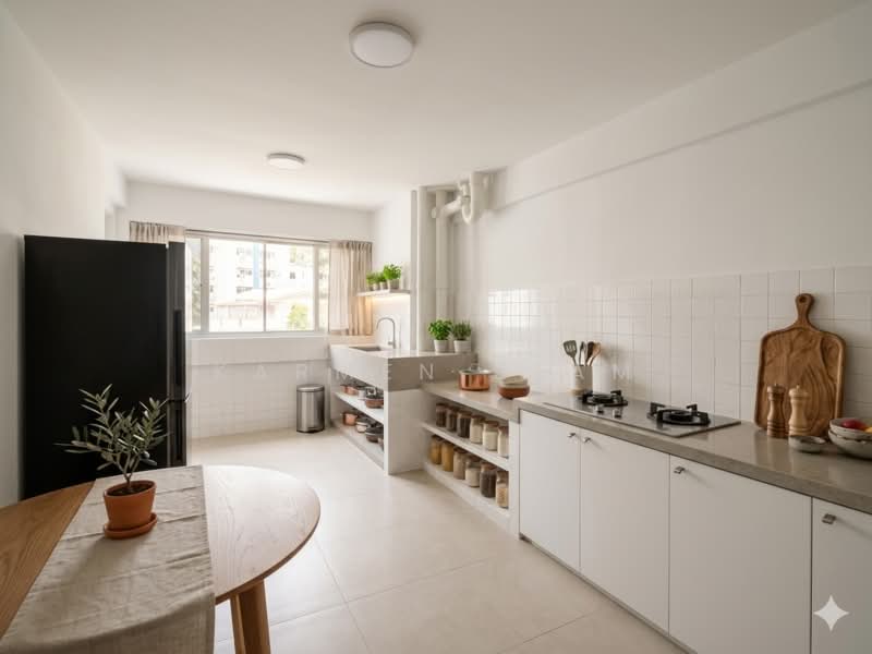 302 Jurong East Street 32, 302 Jurong East Street 32, 2 Bedrooms, 904 sqft, HDB Flat For Sale, by Karmen Seam, 500175521 - Kitchen - PropertyGuru.com.sg