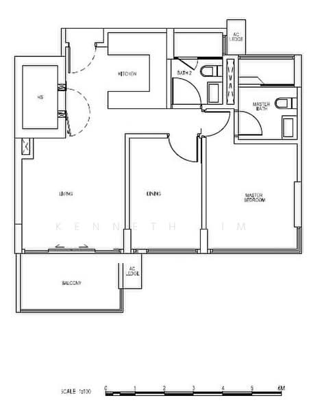 Euhabitat, 228 Jalan Eunos, 2 Bedrooms, 818 sqft, Condominium For Rent, by Kenneth Lim, 500175534 - PropertyGuru.com.sg