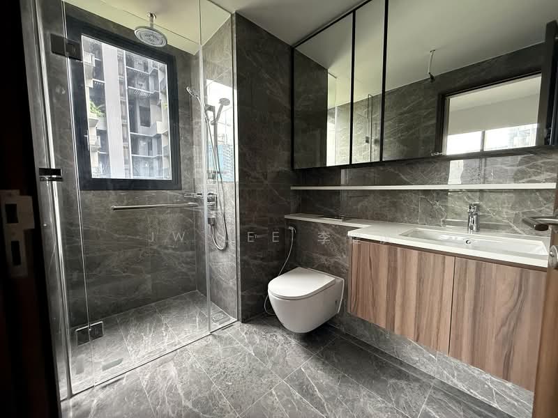 Lentor Modern, 5 Lentor Central, 3 Bedrooms, 969 sqft, Condominium For Rent, by JW Lee 李健汶, 500175602 - Bathroom - PropertyGuru.com.sg
