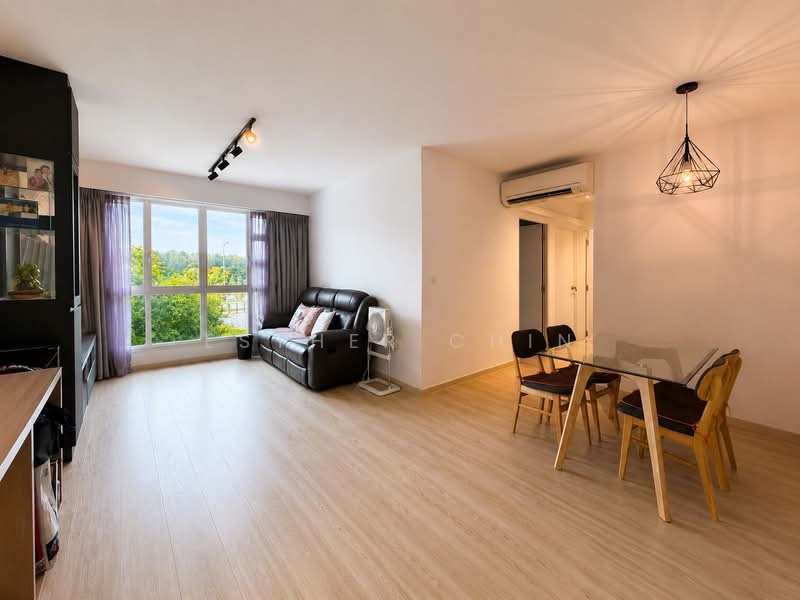 669B Edgefield Plains, 669B Edgefield Plains, 3 Bedrooms, 1,001 sqft, HDB Flat For Sale, by Esther Chin, 500175618 - Living Room - PropertyGuru.com.sg