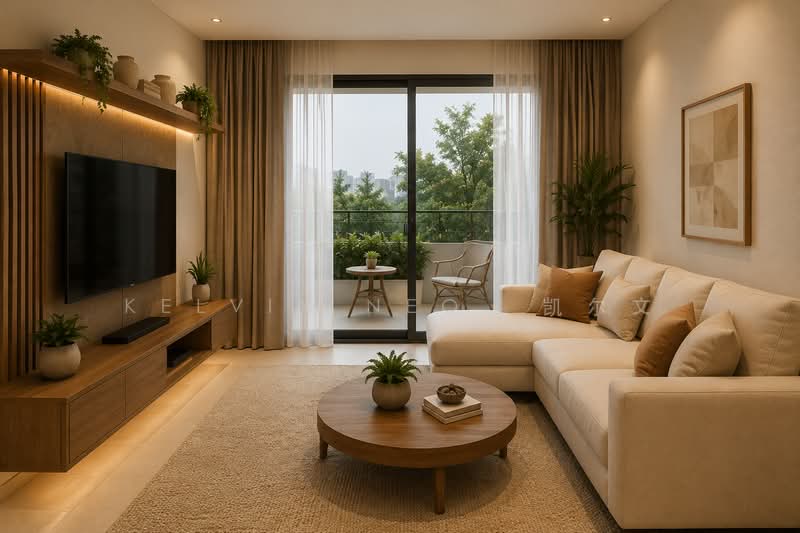 Suites at Orchard, 38 Handy Road, 1 Bedroom, 559 sqft, Condominium For Sale, by Kelvin Neo 凯尔文, 500175622 - Living Room - PropertyGuru.com.sg