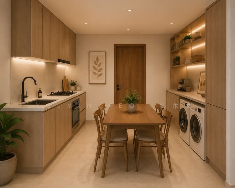 Suites at Orchard, 38 Handy Road, 1 Bedroom, 559 sqft, Condominium For Sale, by Kelvin Neo 凯尔文, 500175622 - Kitchen - PropertyGuru.com.sg