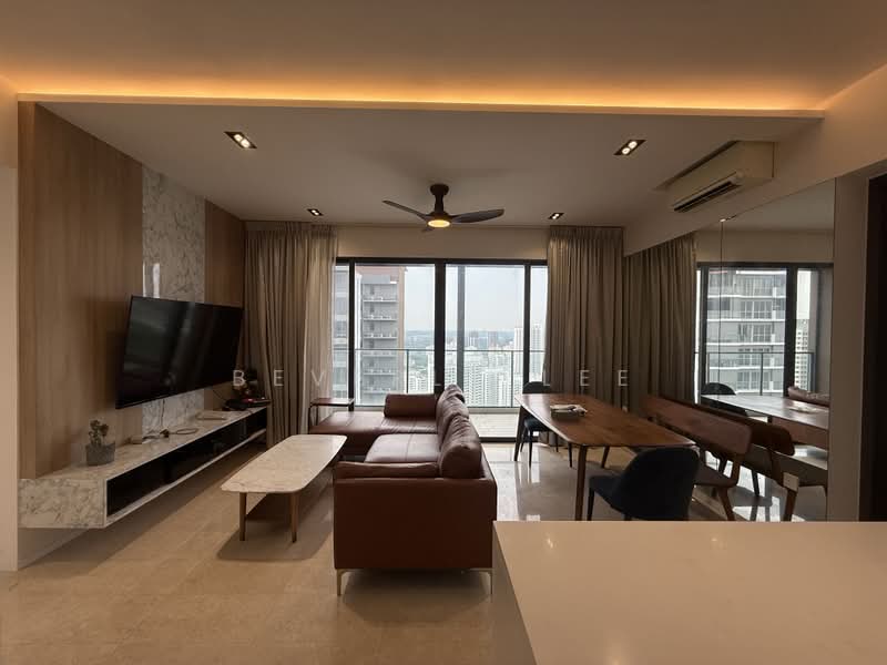 The Clement Canopy, 18 Clementi Avenue 1, 4 Bedrooms, 1,346 sqft, Condominium For Rent, by Beverly Lee, 500175628 - Living Room - PropertyGuru.com.sg
