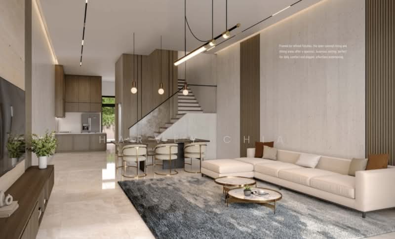 Brand new terraces in D26, , 5 Bedrooms, 5,697 sqft, Terraced House For Sale, by Harvey Chia, 500175637 - Living Room - PropertyGuru.com.sg