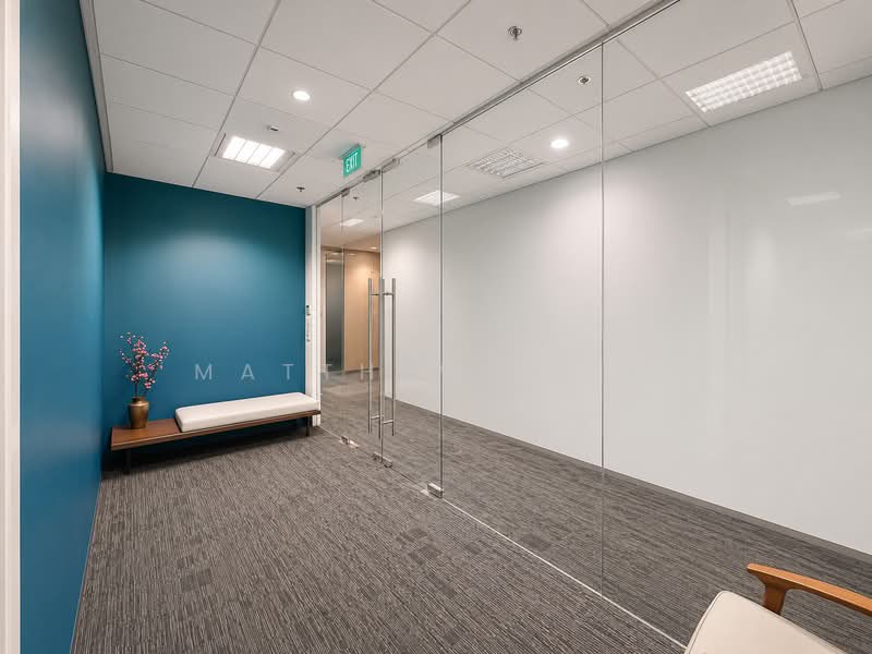 Ocean Financial Centre, 10 Collyer Quay, 1,378 sqft, Office For Rent, by Matthew Siew, 500175648 - Corridor - CommercialGuru.com.sg