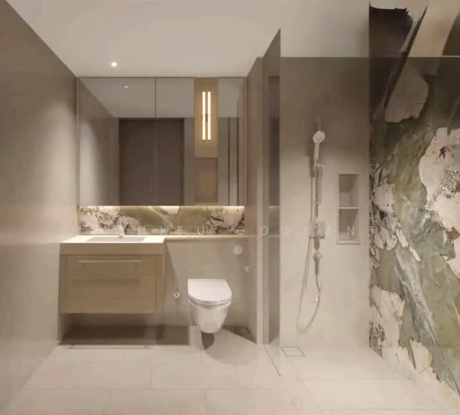 Vela Bay, Bayshore Road, 1 Bedroom, 484 sqft, Condominium For Sale, by Mathieu GOARANT, 500175649 - Bathroom - PropertyGuru.com.sg