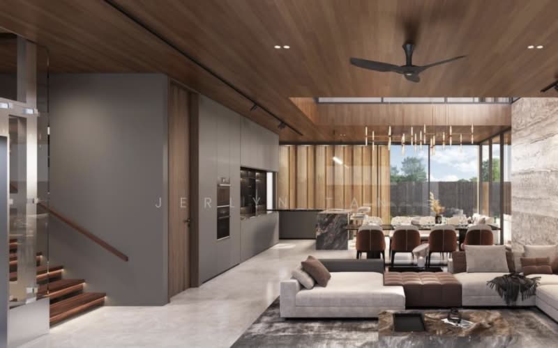 Villa Naga, Vanda Road, Dunearn Road, Jalan Naga Sari, 6 Bedrooms, 7,847 sqft, Detached House For Sale, by Jerlyn Tan, 500175690 - Living Room - PropertyGuru.com.sg