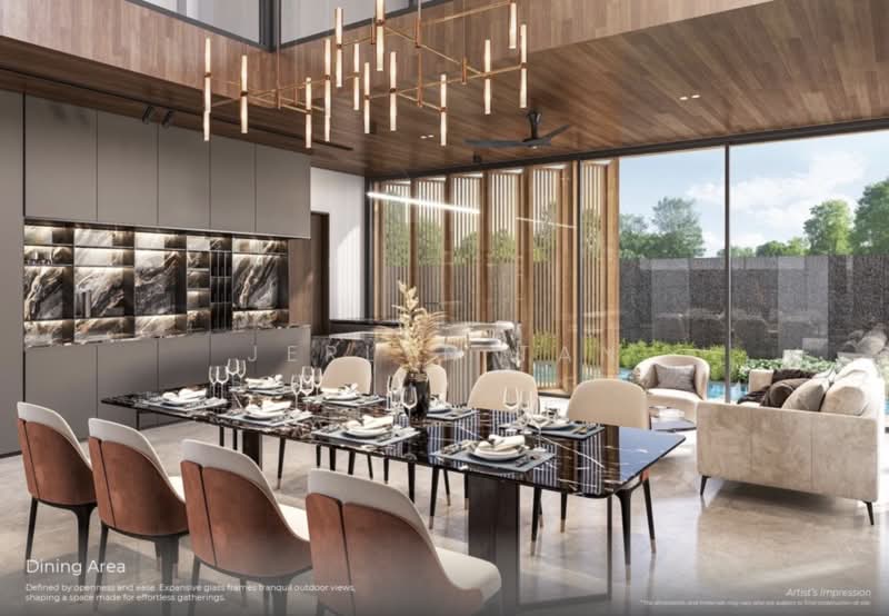 Villa Naga, Vanda Road, Dunearn Road, Jalan Naga Sari, 6 Bedrooms, 7,847 sqft, Detached House For Sale, by Jerlyn Tan, 500175690 - Dining Room - PropertyGuru.com.sg