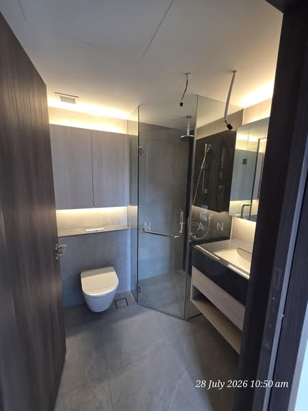 Orchard Sophia, 128 Sophia Road, Orchard / River Valley, 2 Bedrooms, 737 sqft, Condominium For Rent, by Jivin Tan, 500175708 - Bathroom - PropertyGuru.com.sg
