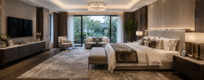 Anagram Homes, Dunearn Road, Kheam Hock Road, Bukit Timah Road, 6 Bedrooms, 8,562 sqft, Semi-Detached House For Sale, by Jerlyn Tan, 500175730 - Master Bedroom - PropertyGuru.com.sg