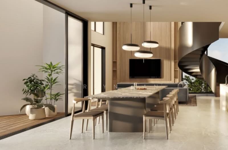 Anagram Homes, Dunearn Road, Kheam Hock Road, Bukit Timah Road, 6 Bedrooms, 8,562 sqft, Semi-Detached House For Sale, by Jerlyn Tan, 500175730 - Dining Room - PropertyGuru.com.sg