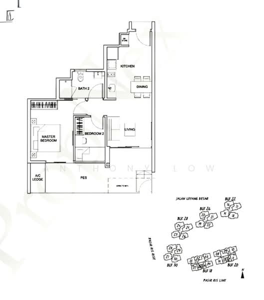 Sea Esta, 20 Pasir Ris Link, 2 Bedrooms, 636 sqft, Condominium For Rent, by Anthony Low, 500175735 - PropertyGuru.com.sg