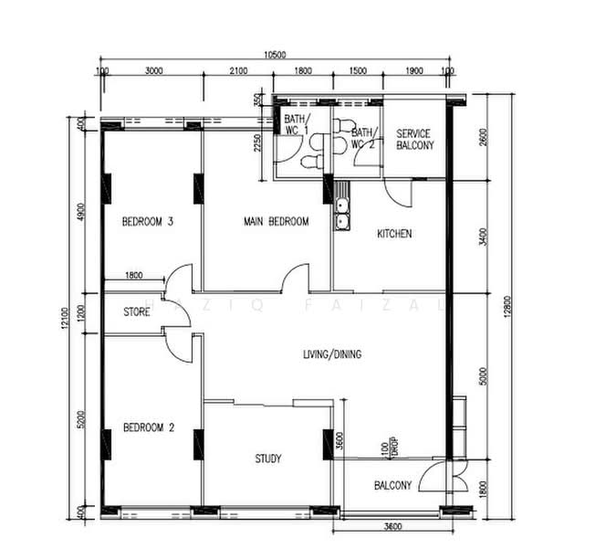 842H Tampines Street 82, 842H Tampines Street 82, 3 Bedrooms, 1,377 sqft, HDB Flat For Sale, by Haziq Faizal, 500175791 - PropertyGuru.com.sg