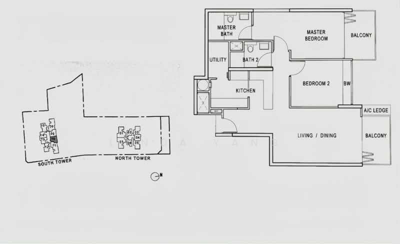 Cyan, 6 Keng Chin Road, 2 Bedrooms, 1,023 sqft, Condominium For Sale, by Linda Yang, 500175816 - PropertyGuru.com.sg