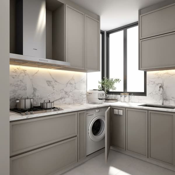 Hilltops, 99 Cairnhill Circle, 3 Bedrooms, 1,550 sqft, Condominium For Rent, by Dolly Chia 谢梅莉, 500175862 - Kitchen - PropertyGuru.com.sg