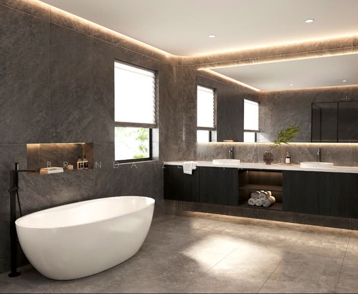Brand New Detached with Attic & Pool ✧ Good Schools ✧ BRENDA ZEE ✧ 945O9938, Siglap Road, East Coast Avenue, Upper East Coast, East Coast / Marine Parade, 5 Bedrooms, 9,280 sqft, Detached House For Sale, by Brenda Zee (徐黎倫), 500175888 - Master Bathroom - PropertyGuru.com.sg