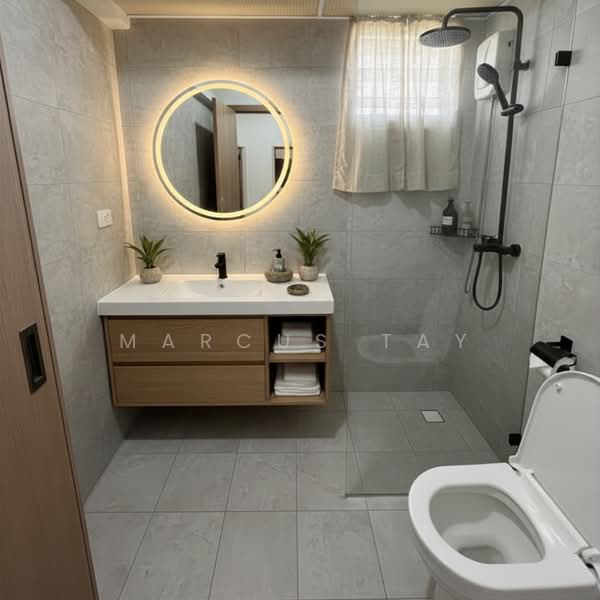 429B Bedok North Woods, 429B Bedok North Road, 2 Bedrooms, 743 sqft, HDB Flat For Sale, by Marcus Tay, 500175895 - Bathroom - PropertyGuru.com.sg