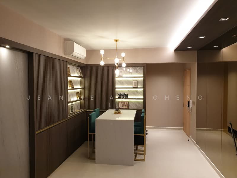 Hundred Palms Residences, 262 Yio Chu Kang Road, 5 Bedrooms, 1,528 sqft, Executive Condominium For Sale, by Jeannie Ang Cheng Li, 500175902 - Dining Room - PropertyGuru.com.sg