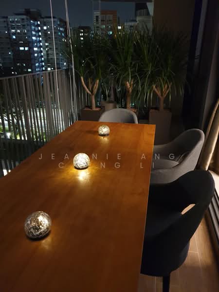 Hundred Palms Residences, 262 Yio Chu Kang Road, 5 Bedrooms, 1,528 sqft, Executive Condominium For Sale, by Jeannie Ang Cheng Li, 500175902 - Balcony - PropertyGuru.com.sg