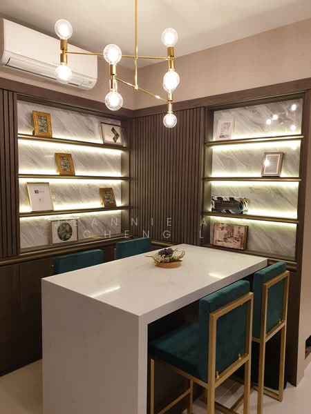 Hundred Palms Residences, 262 Yio Chu Kang Road, 5 Bedrooms, 1,528 sqft, Executive Condominium For Rent, by Jeannie Ang Cheng Li, 500175929 - Dining Room - PropertyGuru.com.sg