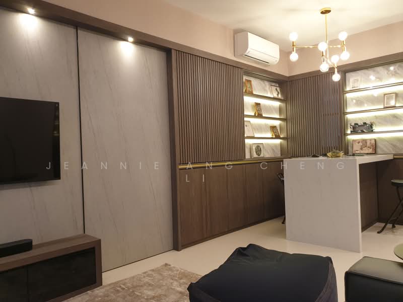 Hundred Palms Residences, 262 Yio Chu Kang Road, 5 Bedrooms, 1,528 sqft, Executive Condominium For Rent, by Jeannie Ang Cheng Li, 500175929 - Living Room - PropertyGuru.com.sg