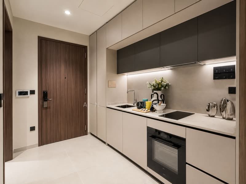 The Robertson Opus, 11 Unity Street, 1 Bedroom, 431 sqft, Condominium For Sale, by Andy Ng, 500175948 - Kitchen - PropertyGuru.com.sg