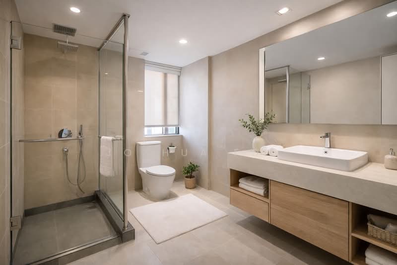 The Clift, 21 McCallum Street, 1 Bedroom, 527 sqft, Apartment For Sale, by Joshua Foo, 500175952 - Bathroom - PropertyGuru.com.sg