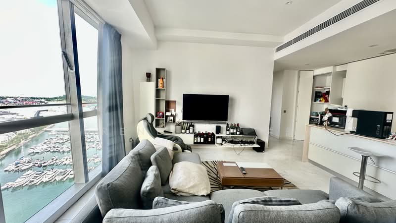 Reflections at Keppel Bay, 29 Keppel Bay View, 2 Bedrooms, 1,120 sqft, Condominium For Rent, by Serene Gan 顏詩玲, 500175956 - Living Room - PropertyGuru.com.sg