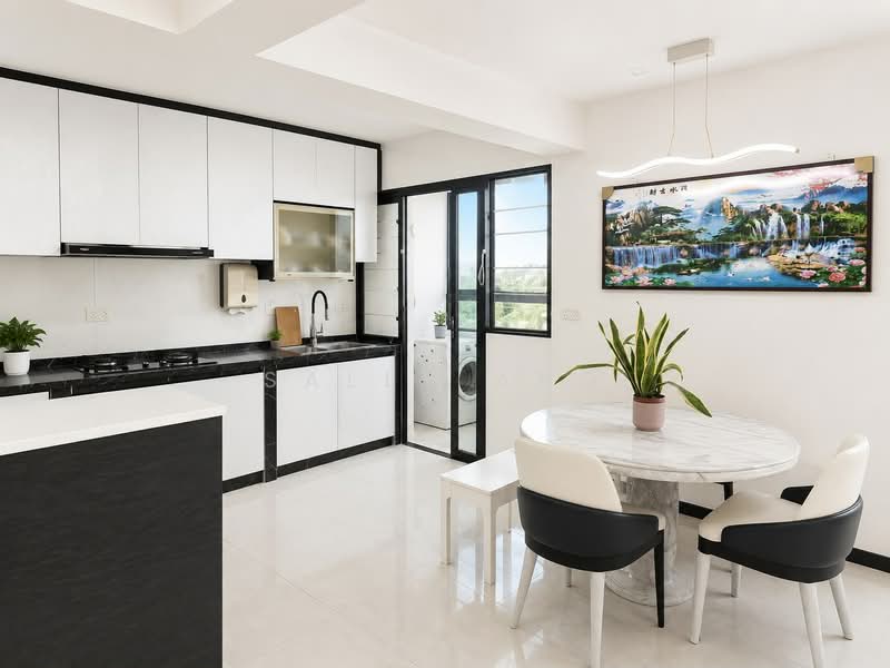 605C Tampines Street 61, 605C Tampines Street 61, 3 Bedrooms, 1,206 sqft, HDB Flat For Sale, by Sally Ang, 500175957 - Kitchen - PropertyGuru.com.sg